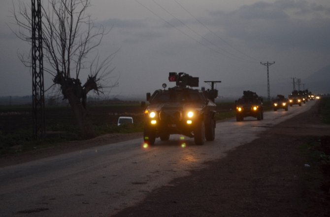 HATAY’A GİRİŞ YAPAN KOMANDOLAR SINIR BİRLİKLERİNE ULAŞTI