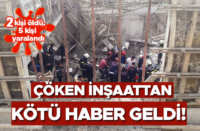 ÇÖKEN İNŞAATTAN KÖTÜ HABER GELDİ!