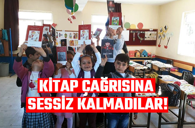 KİTAP ÇAĞRISINA SESSİZ KALMADILAR!