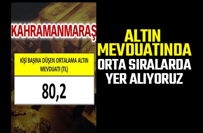 ALTIN MEVDUATINDA ORTA SIRALARDA YER ALIYORUZ