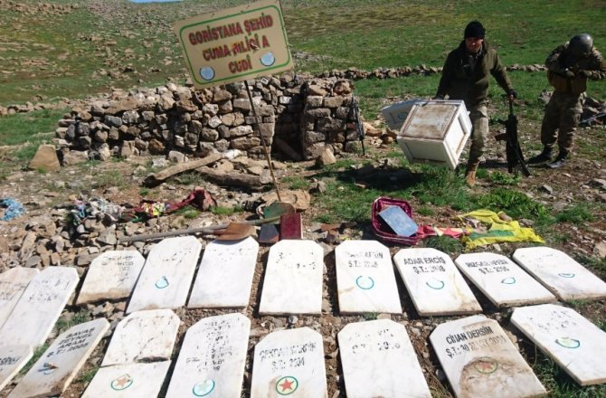 TÜRBEYİ TERÖR MEZARLIĞINA ÇEVİREN PKK’YA AĞIR DARBE