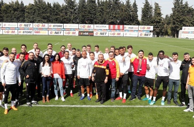 GALATASARAY, GENÇLERBİRLİĞİ MAÇINI HAZIRLIKLARINI SÜRDÜRDÜ