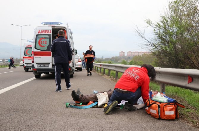 BOLU’DA OTOYOLDA CAN PAZARI: 1 ÖLÜ 4 YARALI