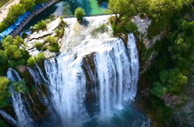 TORTUM ŞELALESİ DÜNYA TURİZMİNE AÇILMAYI BEKLİYOR