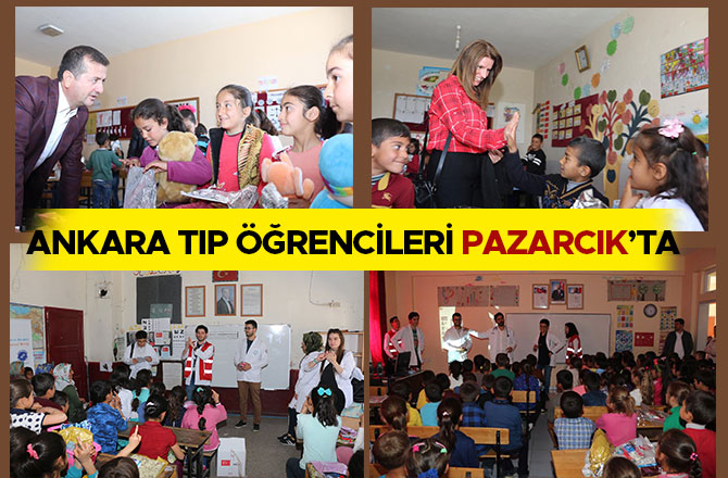 ANKARA TIP ÖĞRENCİLERİ HEYETİ PAZARCIK’TA