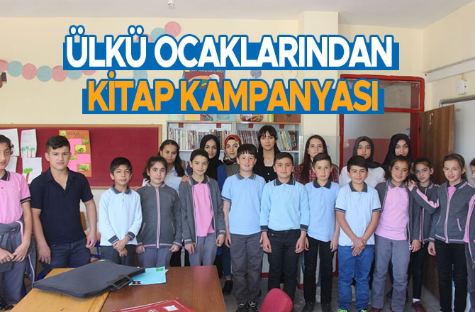 ÜLKÜ OCAKLARINDAN KİTAP KAMPANYASI