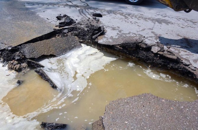 YOL İKİNCİ KEZ ÇÖKÜNCE YÜREKLER AĞZA GELDİ