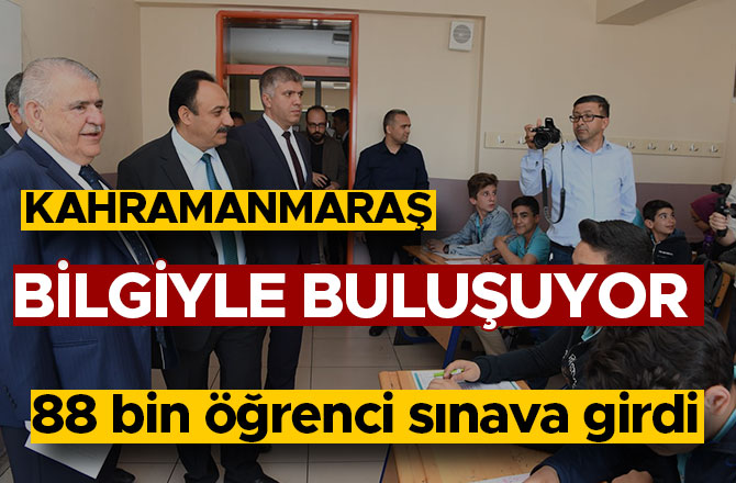 KAHRAMANMARAŞ BİLGİYLE BULUŞUYOR