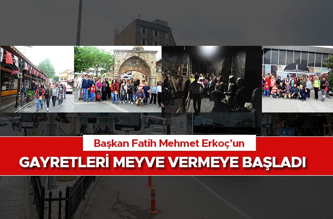 BAŞKAN ERKOÇ’UN GAYRETLERİ MEYVE VERMEYE BAŞLADI