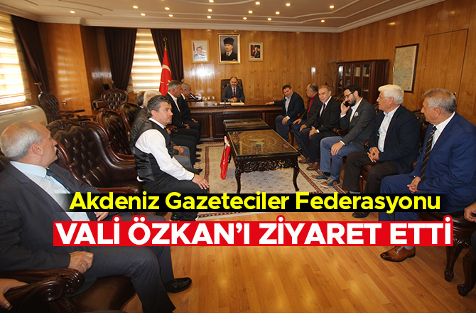 AGF’DEN VALİ ÖZKAN’I ZİYARET ETTİ