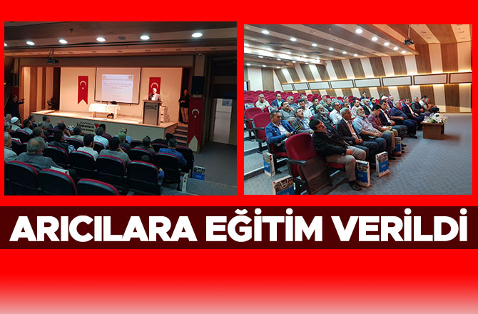 ARICILARA EĞİTİM VERİLDİ