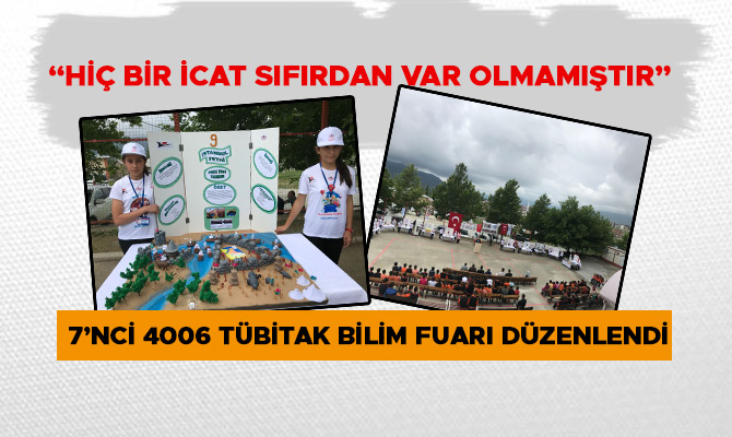 ILICA YENİYAPAN ORTAOKULU 7’NCİ 4006 TÜBİTAK BİLİM FUARI DÜZENLENDİ