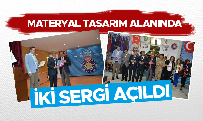 MATERYAL TASARIM ALANINDA İKİ SERGİ AÇILDI