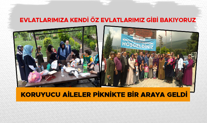 KORUYUCU AİLELER PİKNİKTE BİR ARAYA GELDİ