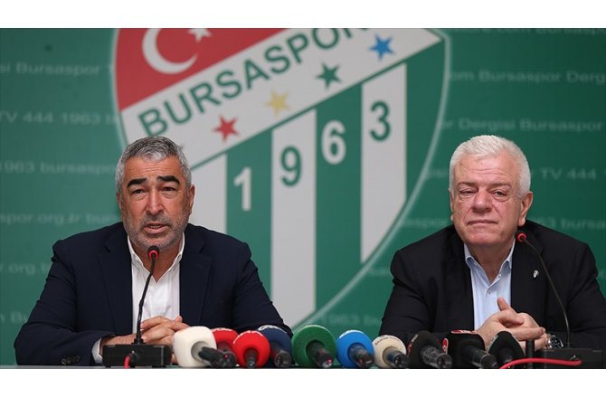 Bursaspor'da Samet Aybaba dönemi başladı