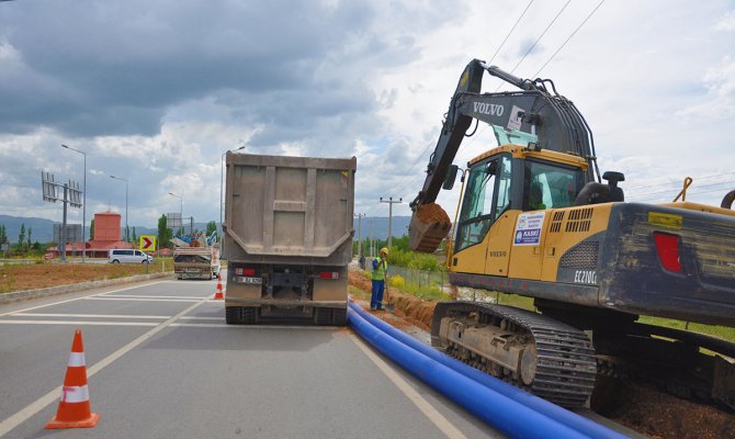 GÖKSUN’DA İÇME SUYU ÇALIŞMALARI TAM GAZ DEVAM