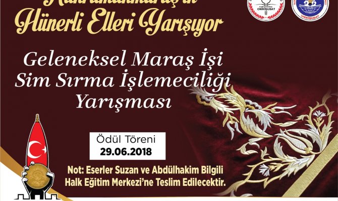 Onikişubat Belediyesi Hünerli Elleri Ödülleriyle Buluşturacak