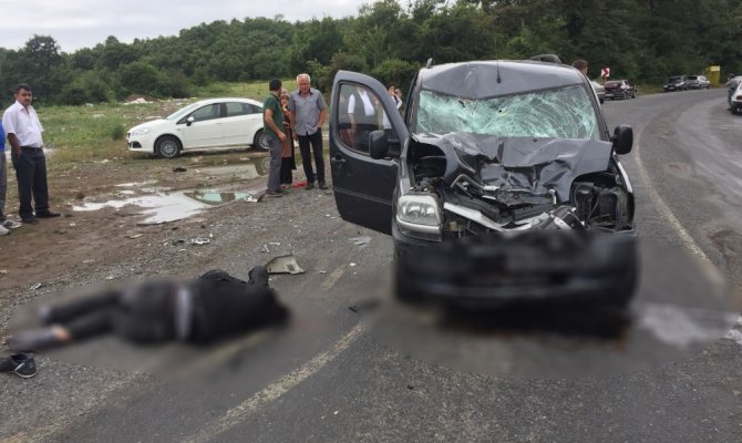 Motosiklet sürücüsü feci şekilde hayatını kaybetti