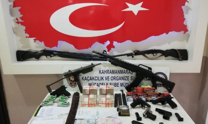 Kahramanmaraş’ta organize suç örgütüne şafak operasyonu! Çok sayıda gözaltı var