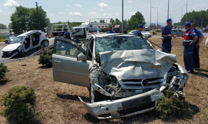 Samsun’da trafik kazası: 2 ölü, 2 yaralı