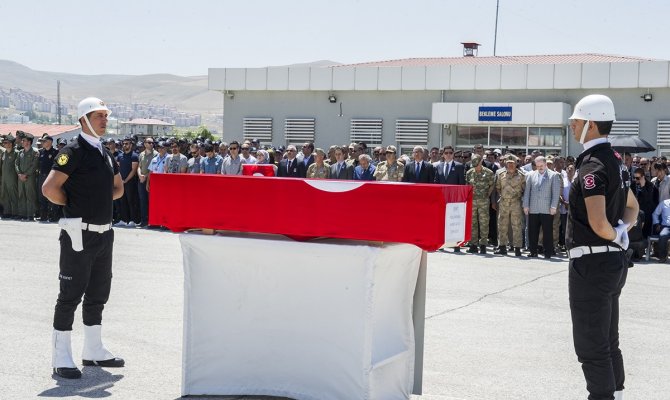 Şehit Altun, dualarla Kahramanmaraş'a getirildi