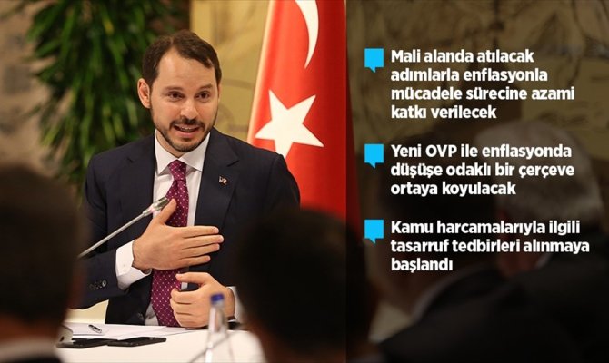 Hazine ve Maliye Bakanı Albayrak'tan ekonomi mesajı