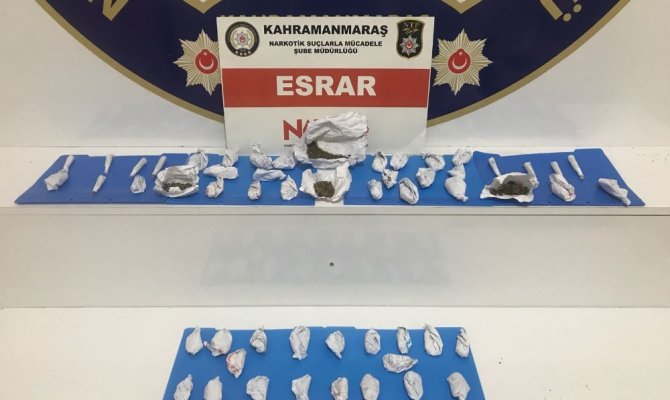 Narkotik Kahramanmaraş'ta göz açtırmıyor