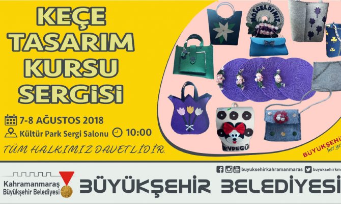 Büyükşehir’den Keçe Tasarım Sergisi