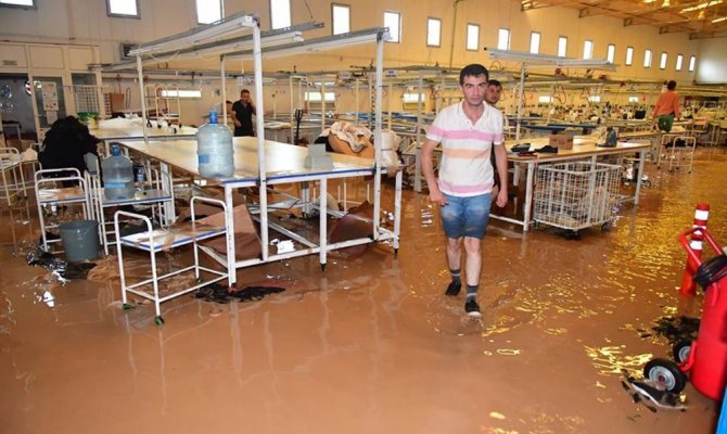 Ordu’da sel felaketi yaşandı