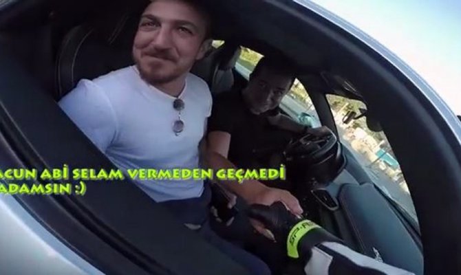 Tek tekerlek üzerindeyken Acun Ilıcalı’ya yakalandı