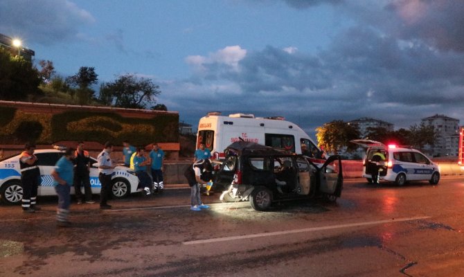 İstanbul’da feci kaza: 1 ölü, 2 yaralı