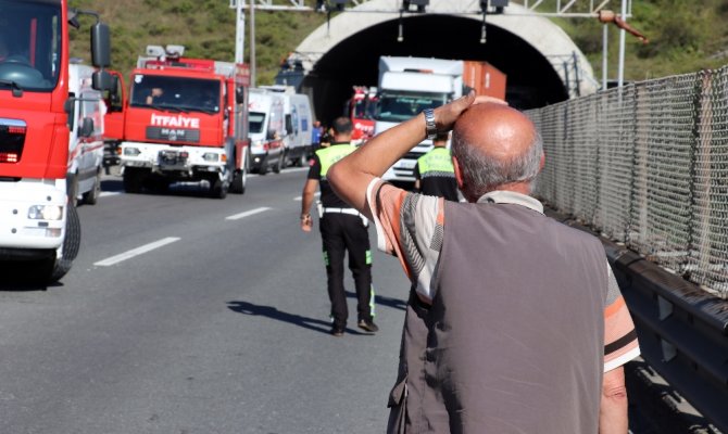 Tünelde facianın eşiğinden dönüldü