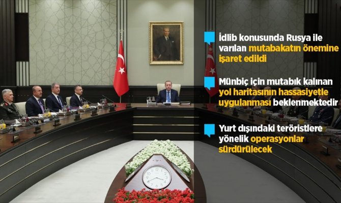 MGK bildirisinde 'İdlib' vurgusu