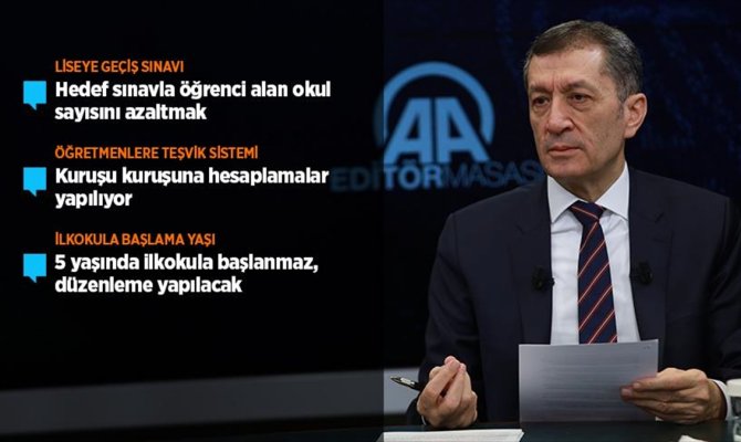 Bakan Selçuk: Mesele çocuğu değil sistemi ölçmek