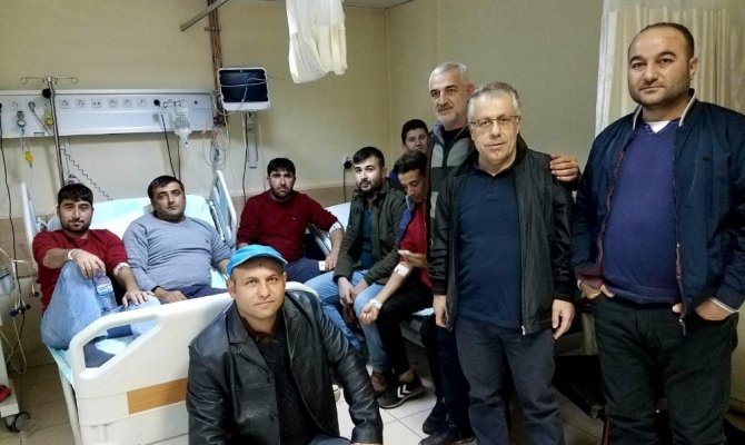 Kahramanmaraş’ta 30 işçi yemekten zehirlendi