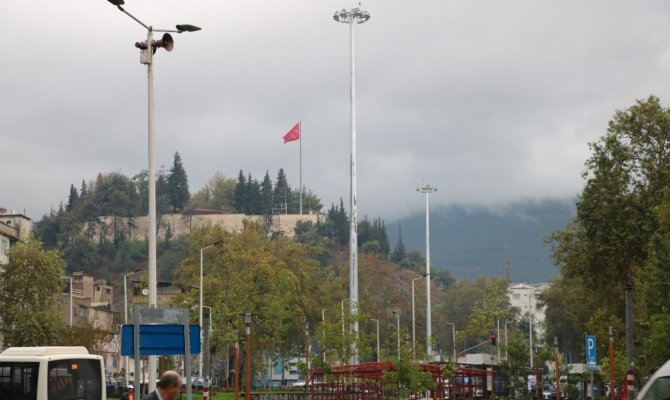 Kahramanmaraş’ta şiddetli rüzgar