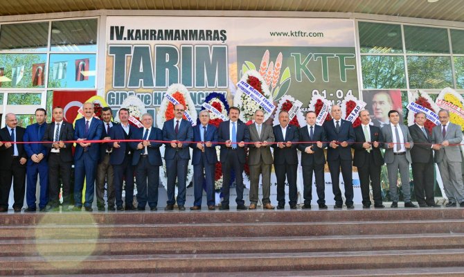 Kahramanmaraş Tarım Gıda ve Hayvancılık Fuarı açıldı