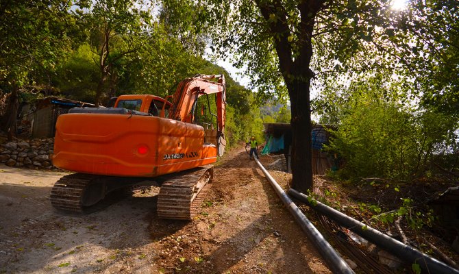 Beşbucak Grubunun İsale Hattı Yenileniyor