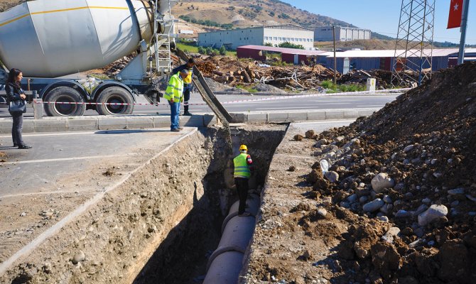 Kaski’den Yeni Kanalizasyon Ve Yağmur Suyu Hattı