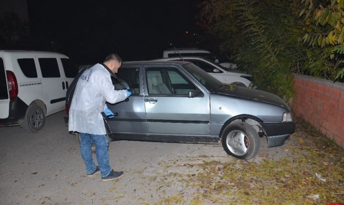 Çalınan otomobil, terk edilmiş olarak bulundu