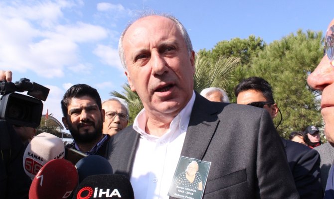 Muharrem İnce’den İstanbul adaylığı yorumu