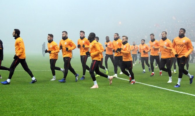 taraftarı önünde Beşiktaş hazırlıklarını tamamladı