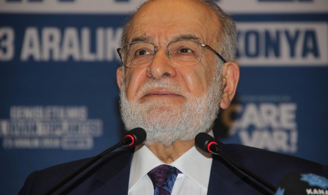 Karamollaoğlu kendinden çok emin bir şekilde konuştu