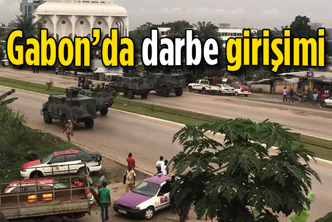 Gabon’da darbe girişimi