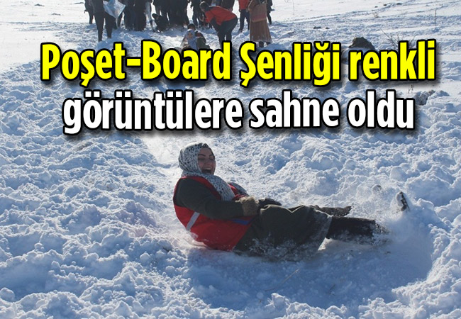 Poşet-Board Şenliği renkli görüntülere sahne oldu