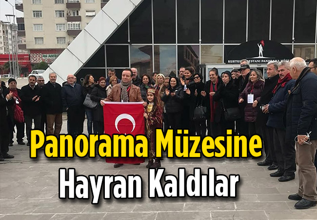 Panorama Müzesine Hayran Kaldılar