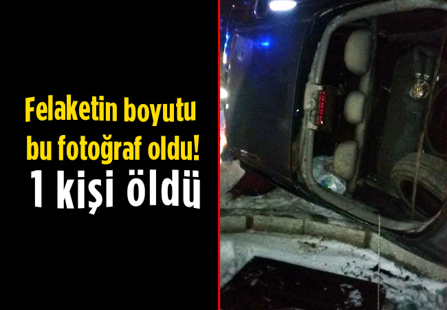 Felaketin boyutu bu fotoğraf oldu! 1 kişi öldü