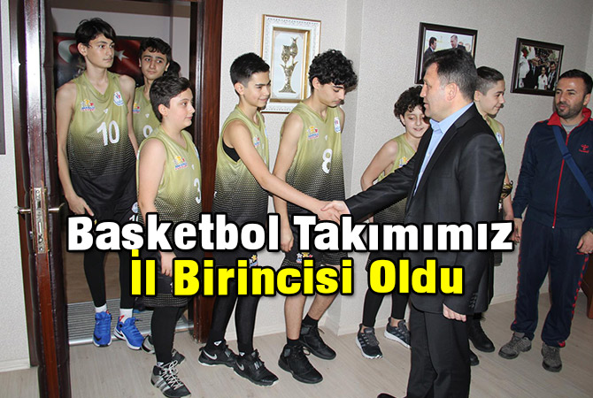 Basketbol Takımımız İl Birincisi Oldu