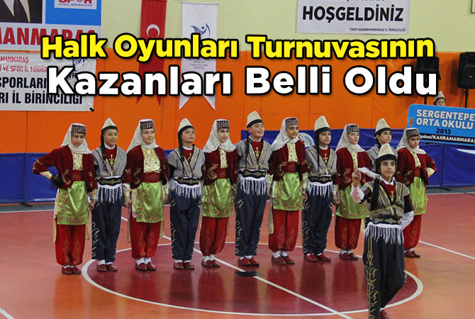 Halk Oyunları Turnuvasının Kazanları Belli Oldu