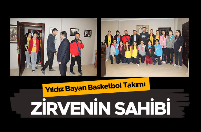 Yıldız Bayan Basketbol Takımı Zirvede